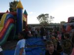 Line for the Bounce Castle